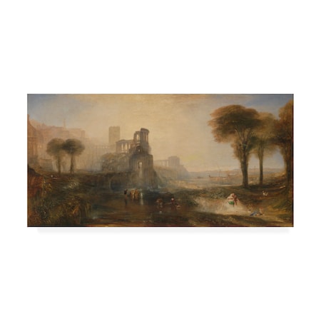 Turner 'Caligulas Palace' Canvas Art,10x19
